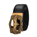 Vintage Bat Buckle Belt For Men - Image 6