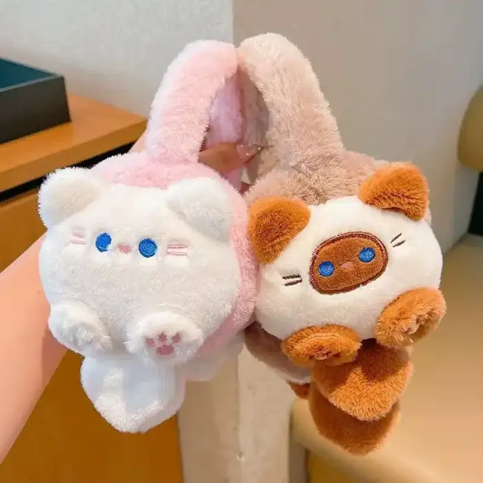 Cat Earmuffs For Kids - Image 1