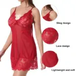Sexy V-Neck Nightwear For Women - Image 6