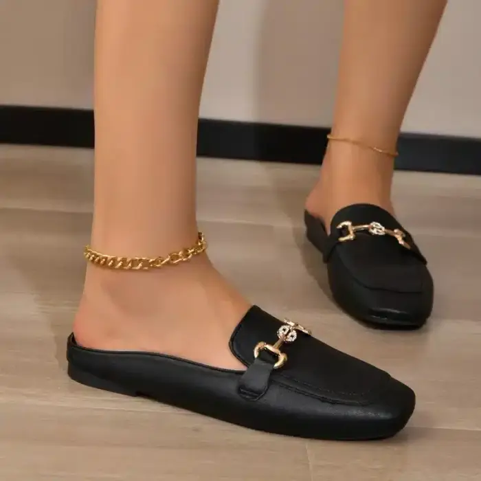 Vintage Flat Oxford Shoes For Women - Image 4