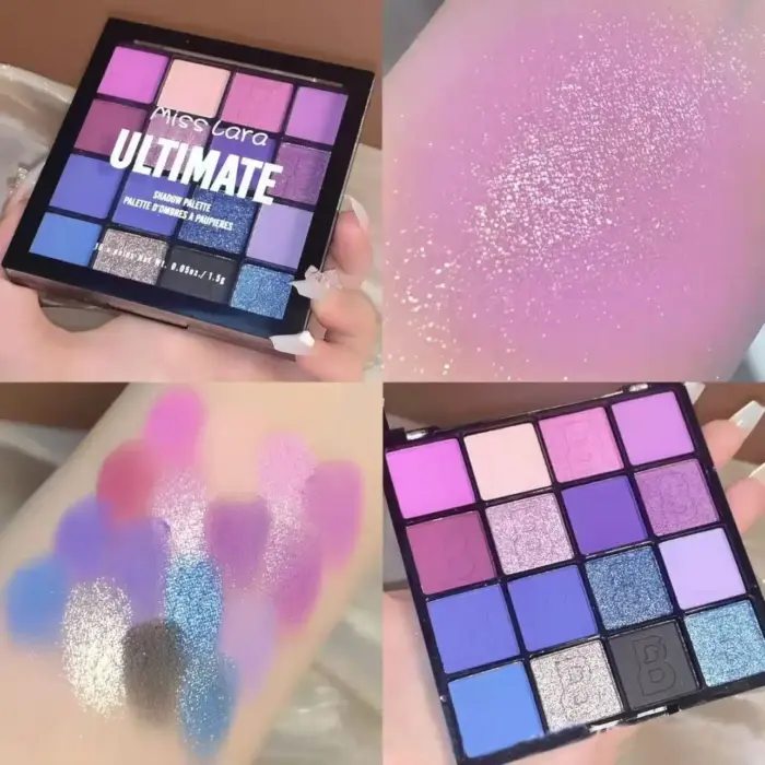 Long Lasting Glitter Eyeshadow Palette - Image 6