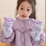 Knitted Half Finger Gloves For Kids - Image 5