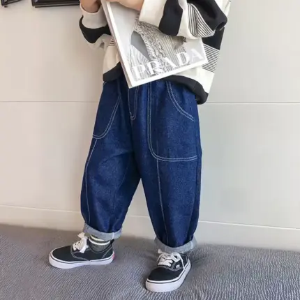 Casual Baggy Jeans For Kids