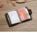 Vintage Large Capacity Card Holder For Men - Image 4