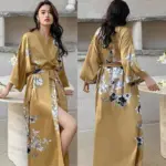 Sensual Long Robe Nightwear For Women - Image 4
