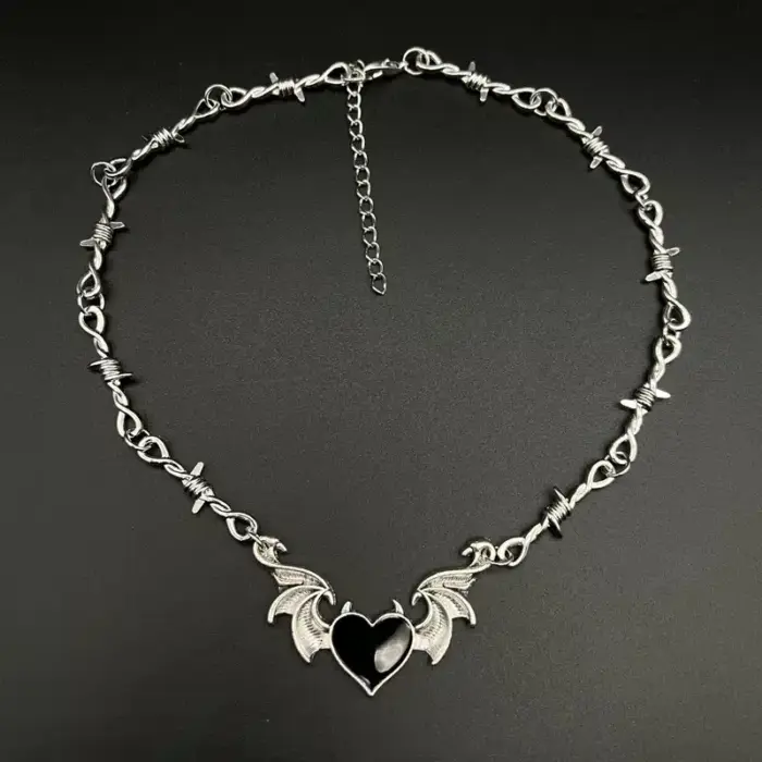 Devil Heart Necklace For Women - Image 3