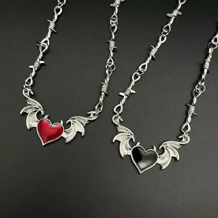 Devil Heart Necklace For Women - Image 1