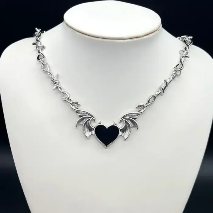 Devil Heart Necklace For Women - Image 4