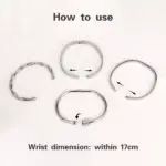 Waterproof Stainless Steel Bangles For Women - Image 6
