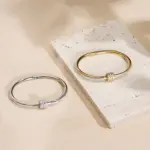 Waterproof Stainless Steel Bangles For Women - Image 3