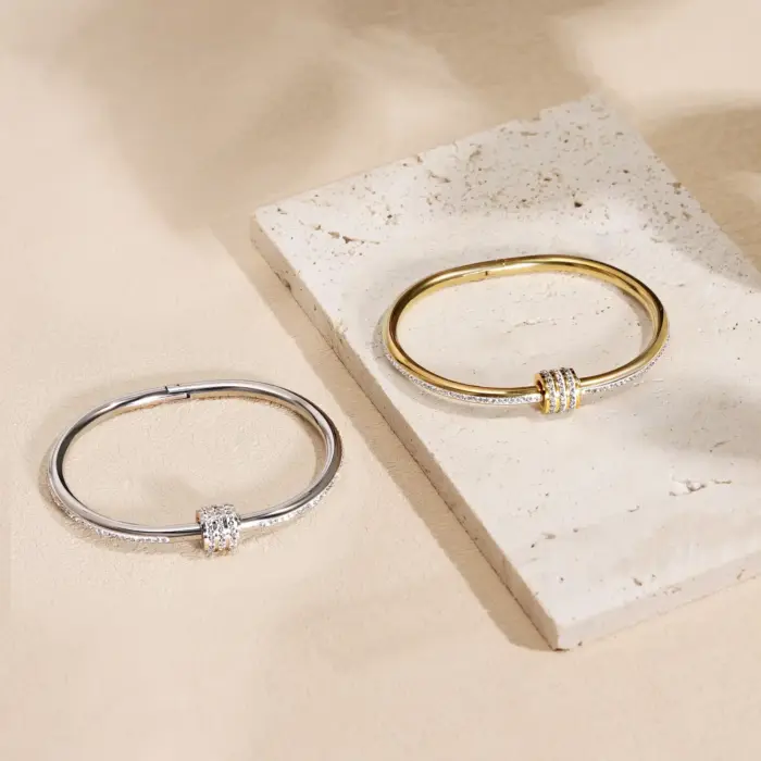 Waterproof Stainless Steel Bangles For Women - Image 3