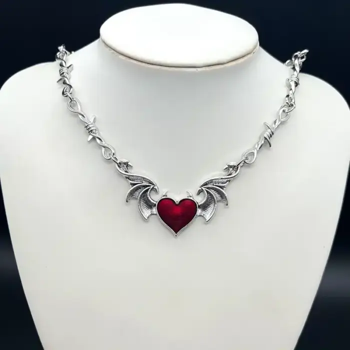 Devil Heart Necklace For Women - Image 5