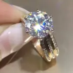 Crystal Cubic Zirconia Ring - Image 5