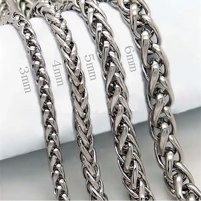 Classic Stainless Steel Chain Necklace For Men - Image 1