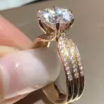 Crystal Cubic Zirconia Ring - Image 6
