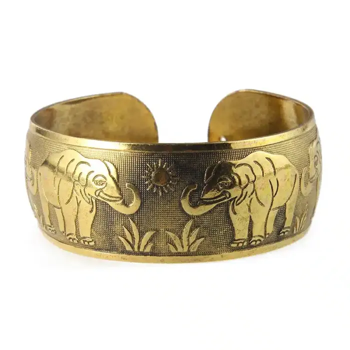 Bronze Metal Bangle For Women - Image 2