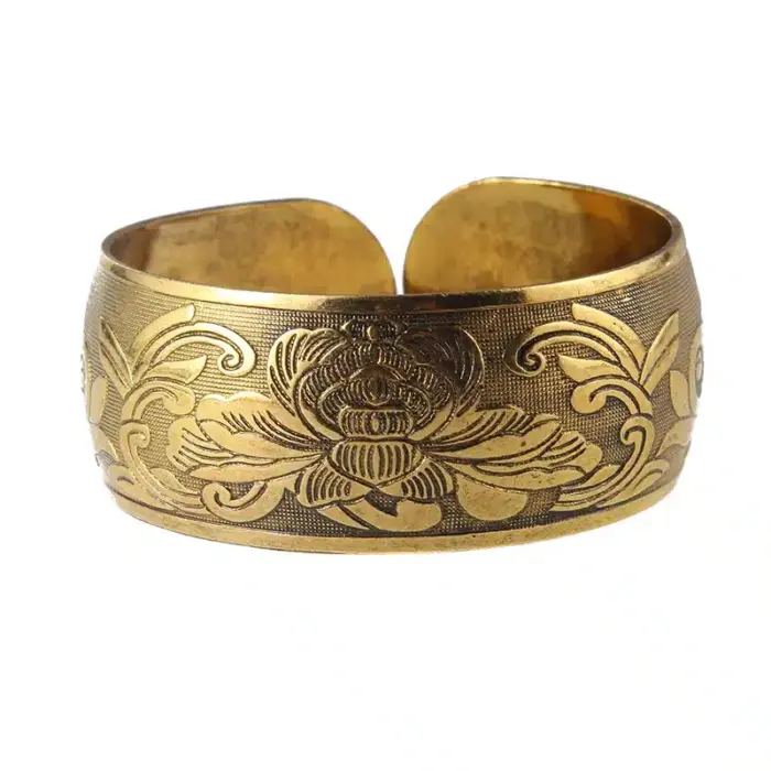 Bronze Metal Bangle For Women - Image 1
