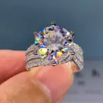 Crystal Cubic Zirconia Ring