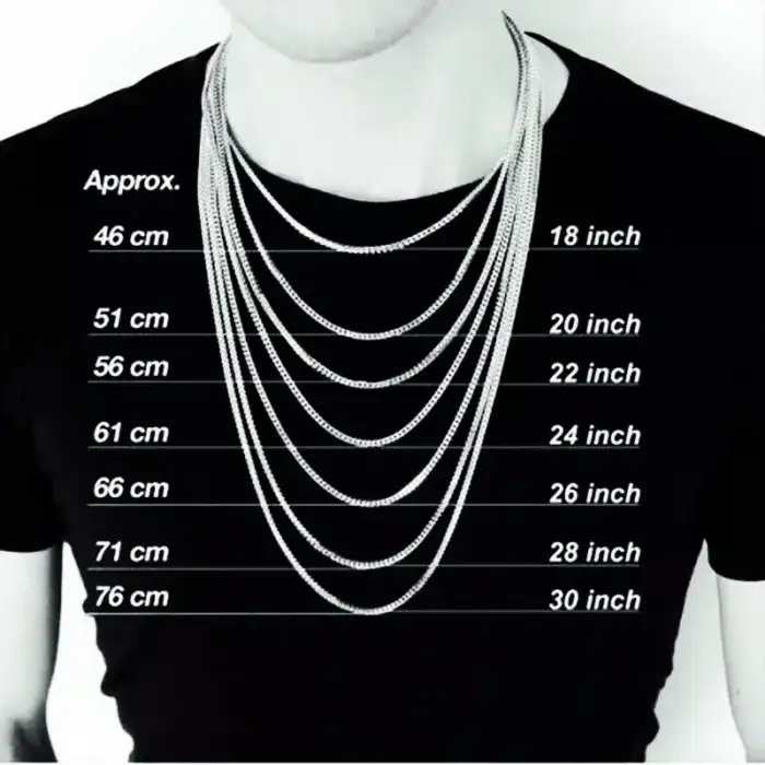 Classic Stainless Steel Chain Necklace For Men - Image 6
