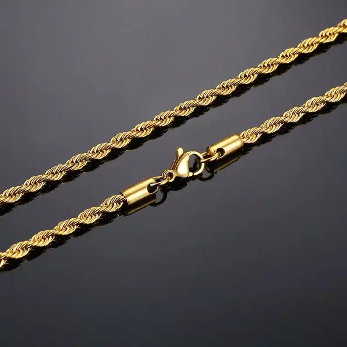 Long Stainless Steel Necklace For Men - Image 5