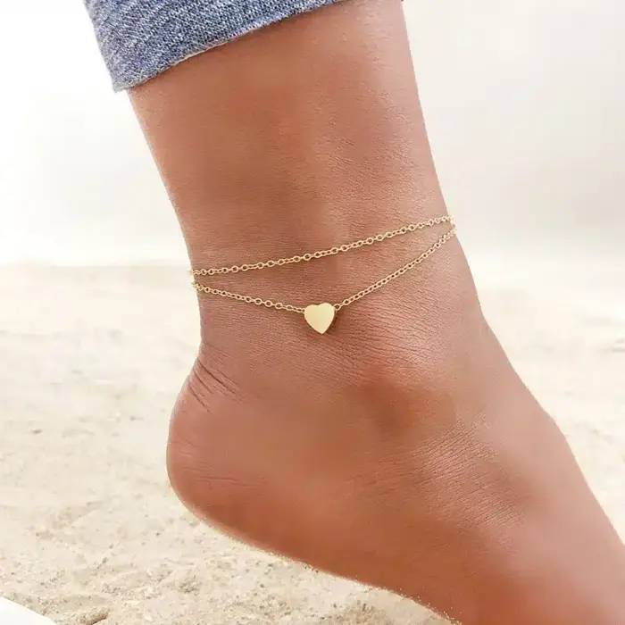 Simple Chain Anklets For Women - Image 5