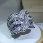 New Zircon Stone Ring For Women