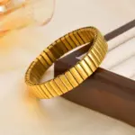 Stainless Steel Elastic Bracelet  For Women E - Image 6