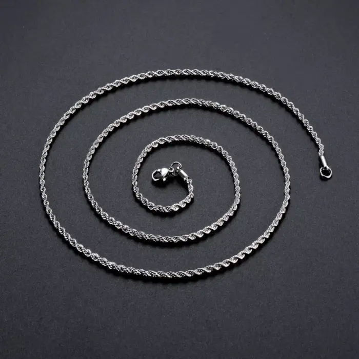 Steel Chain Necklace/Bracelet For Men - Image 4