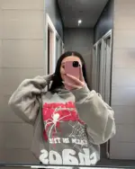 Oversized Harajuku Style Hoodie For Women - Image 3