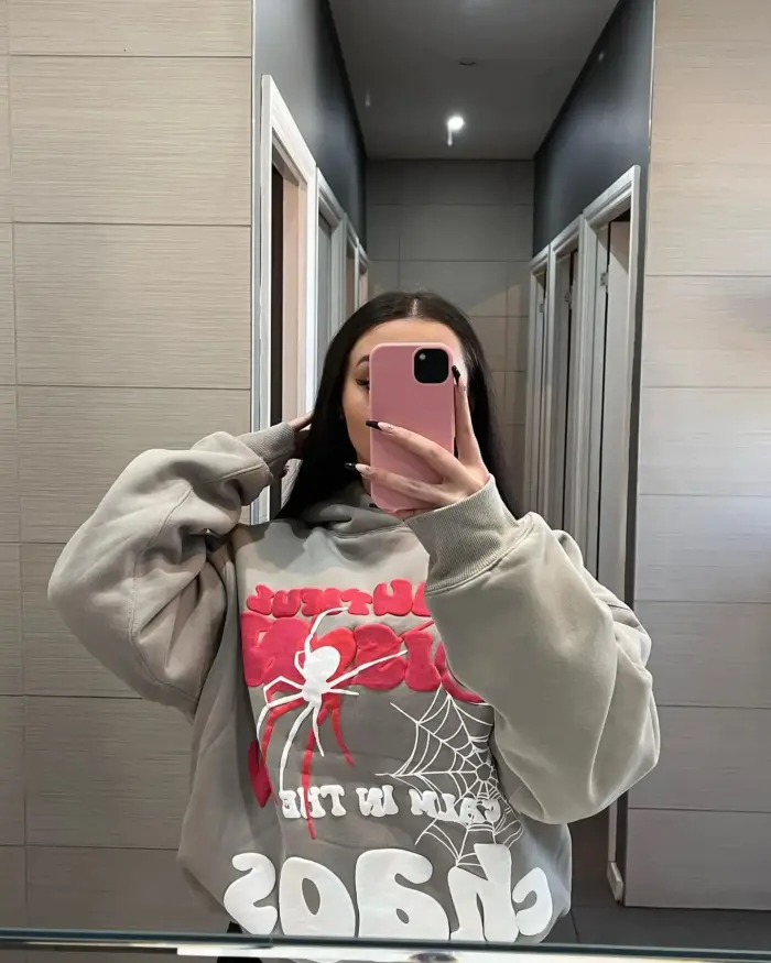 Oversized Harajuku Style Hoodie For Women - Image 3