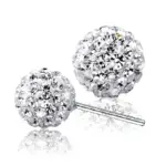 Shining Stud Earrings - Image 2