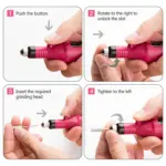 Portable Professional Electric Nail Drill Machine - Image 5