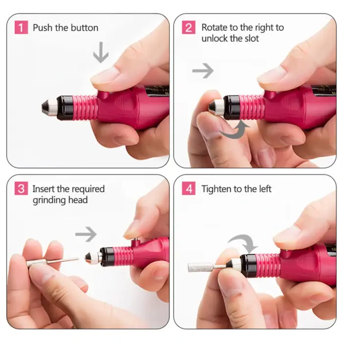 Portable Professional Electric Nail Drill Machine - Image 5