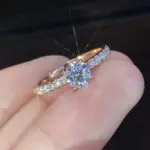 Dazzling Solitaire Rings For Women - Image 2