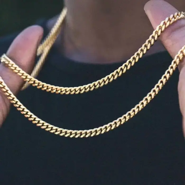 Cuban Chain Necklace For Men - Image 2
