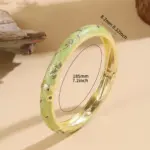 Flower Bangle Bracelet For Women - Image 3