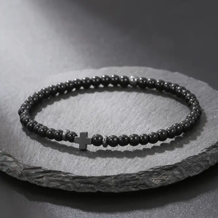 Natural Stone Bracelet For Men - Image 5