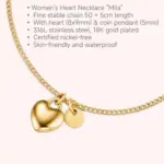 Stainless Steel Love pendant For Women - Image 2