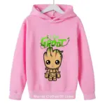 Groot Print Hoodies For Boys - Image 2