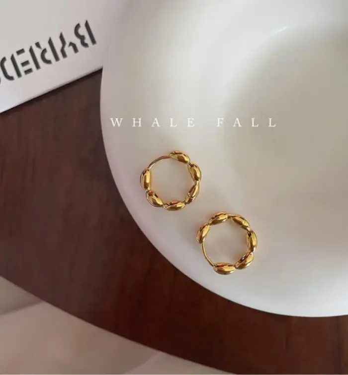 925 Sterling Silver Hoop Earrings - Image 6