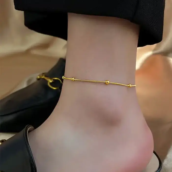 Stainless Steel Anklet For Women - Image 2