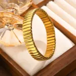 Stainless Steel Elastic Bracelet  For Women E - Image 3