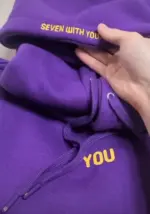 Purple Bts Hoodies For Women - Image 5