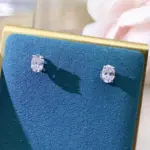 Simple Shiny Oval-shaped Earrings For Women - Image 5