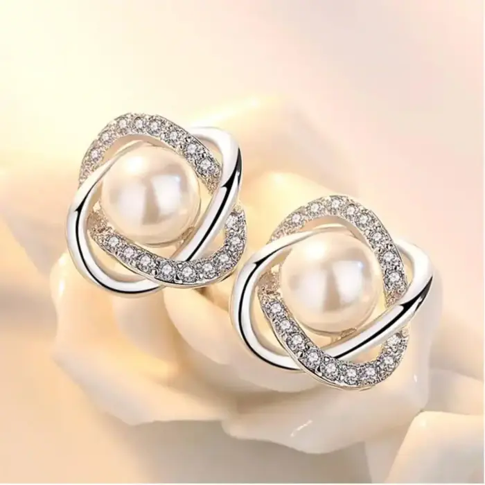 925 Sterling Silver Earrings For Women - Image 3