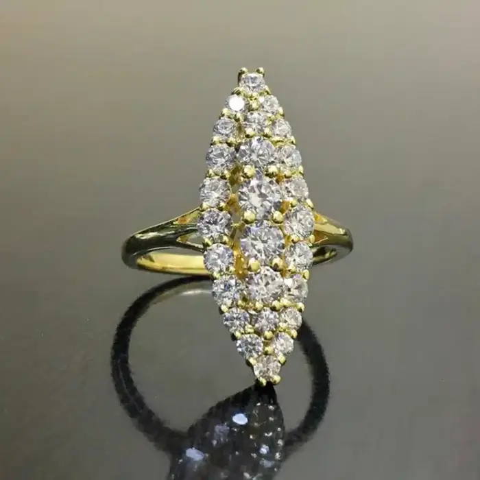 Luxury Marquise Shaped Ring For Women - Image 4