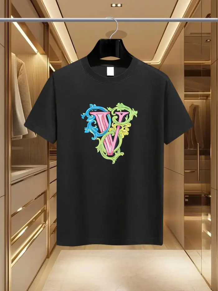 Pure cotton Round neck T-Shirts For Men - Image 6