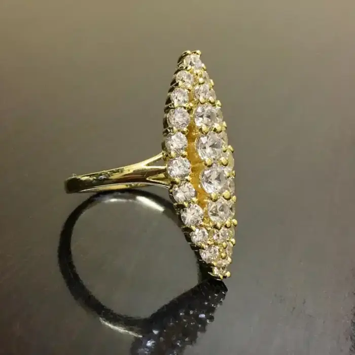 Luxury Marquise Shaped Ring For Women - Image 3