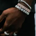 Cubic Zirconia Chain Necklace For Men - Image 5