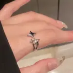 Four Pointed Star Rings For Women - Image 4